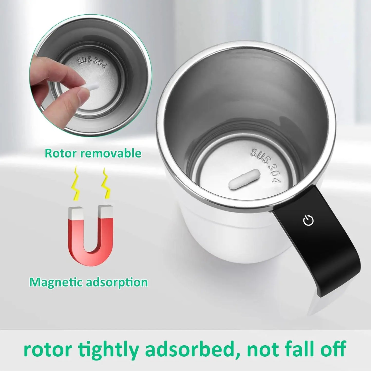 Automatic Self Stirring Magnetic Mug Coffee Mug