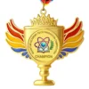 Rainbow Wings Crown Medal