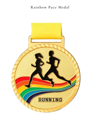 Rainbow Pace Medal