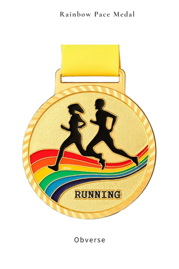 Rainbow Pace Medal