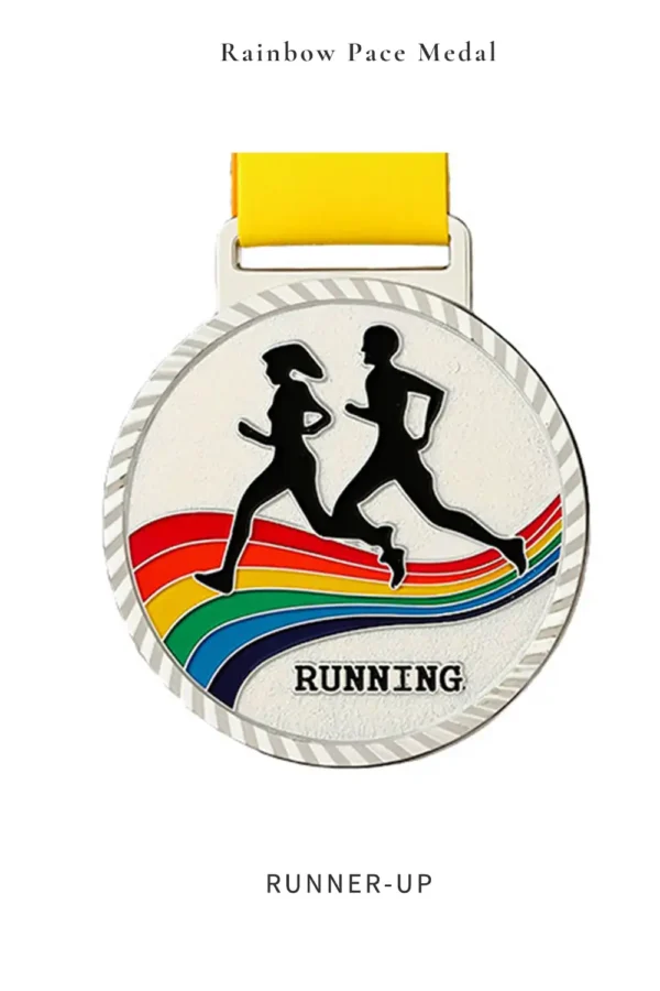 Rainbow Pace Medal