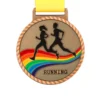 Rainbow Pace Medal