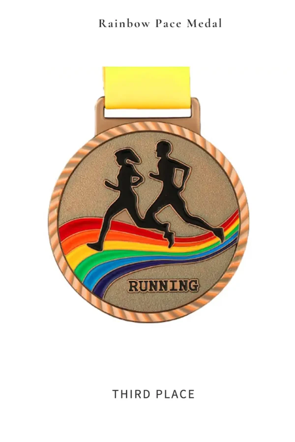 Rainbow Pace Medal