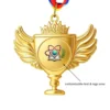 Rainbow Wings Crown Medal