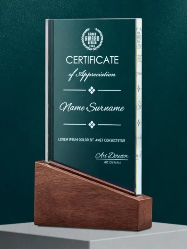 Sapele Crystal Trophy