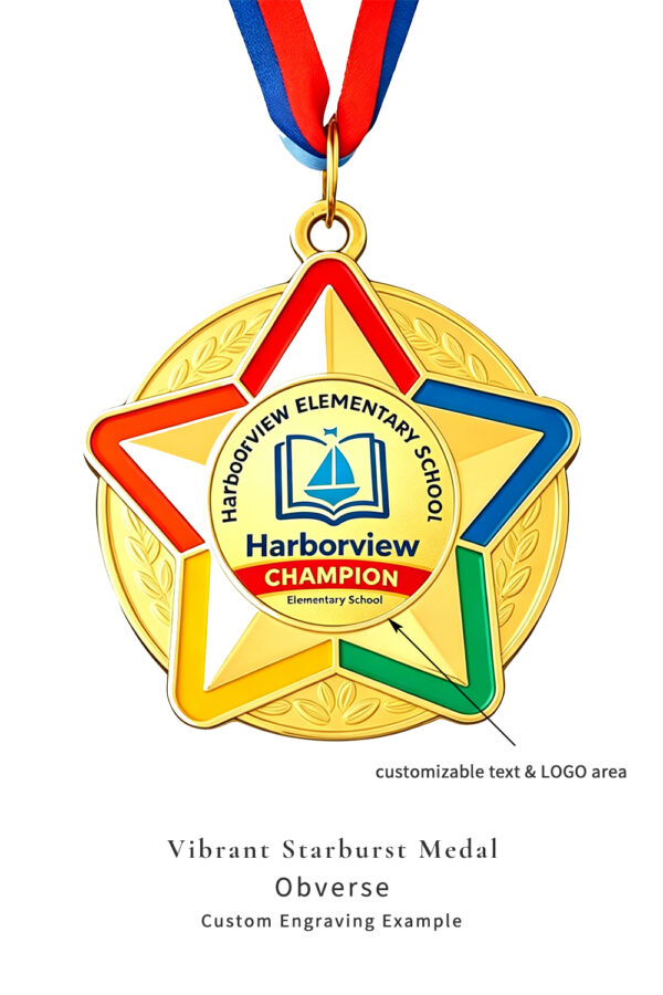 Vibrant-Starburst02 Vibrant Starburst Medal