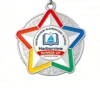 Vibrant Starburst Medal