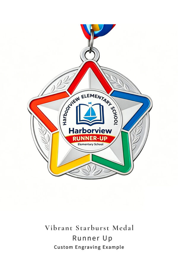 Vibrant-Starburst04 Vibrant Starburst Medal