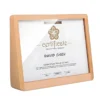 Beechwood Bevel Certificate Frame