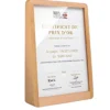 Beechwood Bevel Certificate Frame