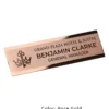Customized Your Design Rectangular Stainless Steel Badge